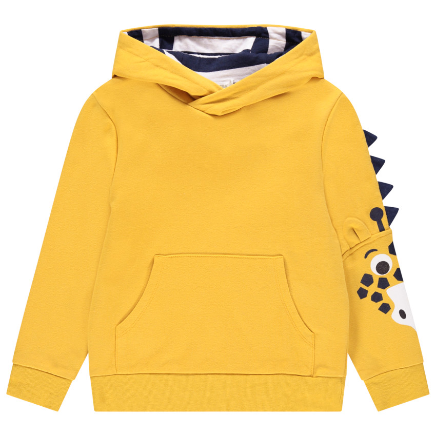 Sweat à capuche en molleton motif girafe  