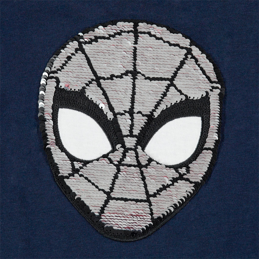 Κοντομάνικη μπλούζα με μοτίβο Spiderman από «μαγικές» πούλιες 