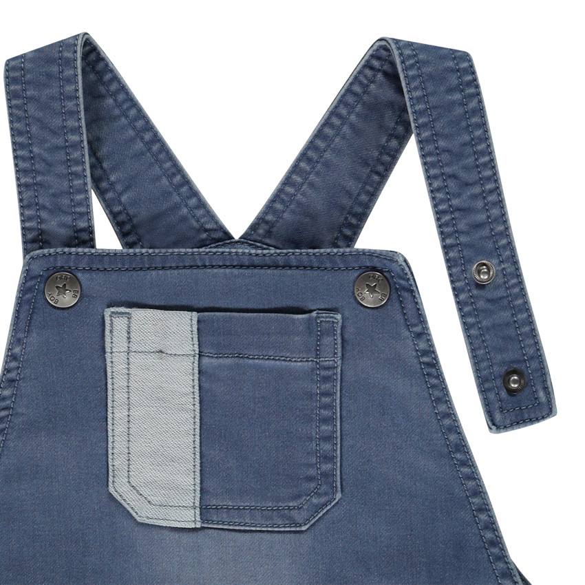 Σαλοπέτα κοντή με εφέ τζιν για bebe αγόρι 