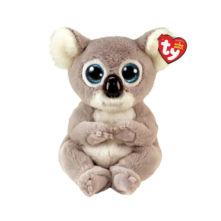 Παιδικό λούτρινο Beanie Bellies Melly ο γκρι κοάλα 15 cm για παιδιά από 3 ετών 