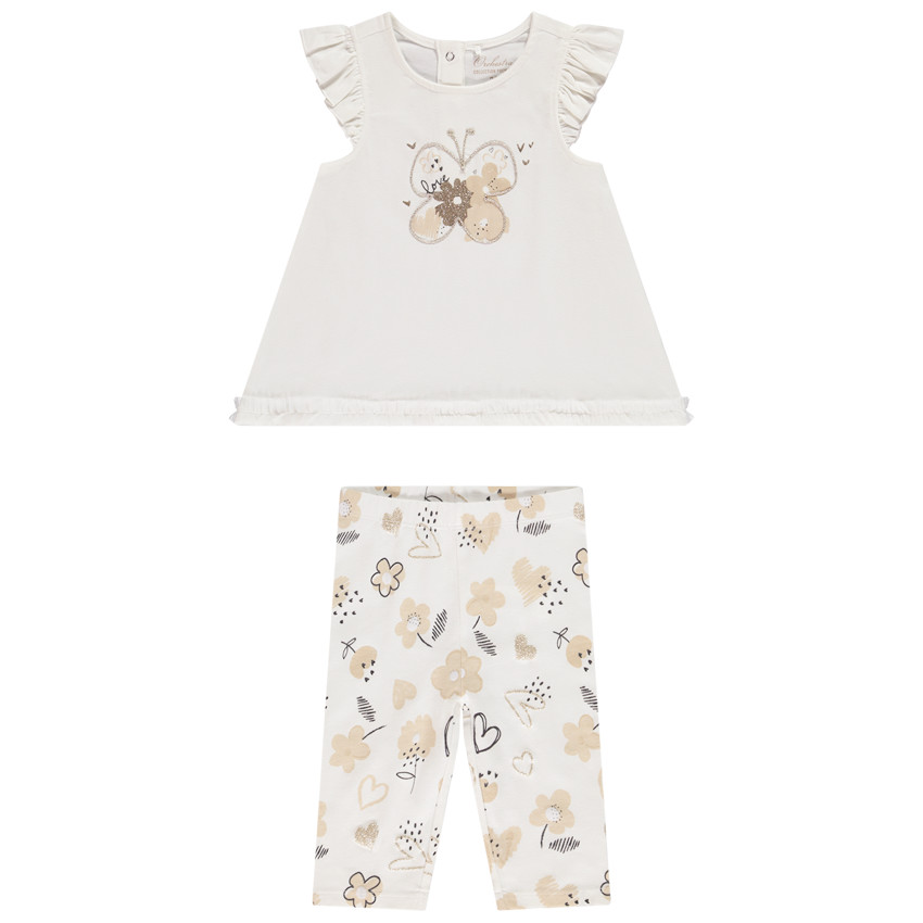 Σετ γιορτής τουνίκ + κολάν με σχέδιο για bebe κορίτσι  Additional Σετ γιορτής τουνίκ + κολάν με σχέδιο για bebe κορίτσι