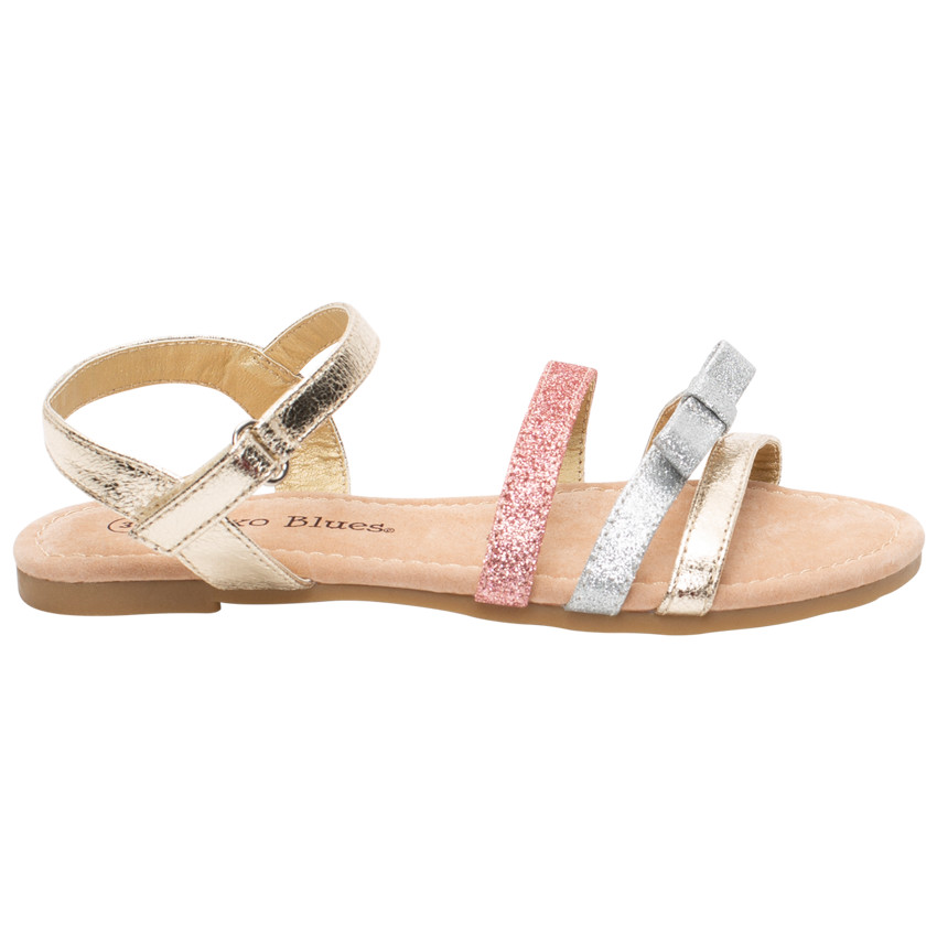 Πέδiλα με brides με glitteres 