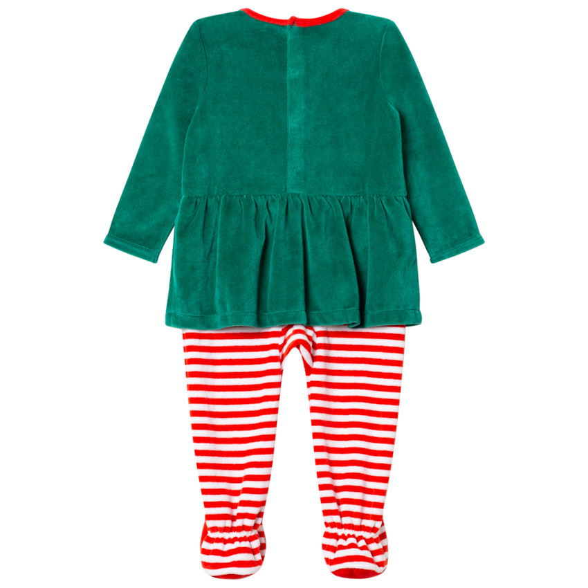 Φορμάκι βελουτέ στυλ λουτίνου Χριστουγέννων 