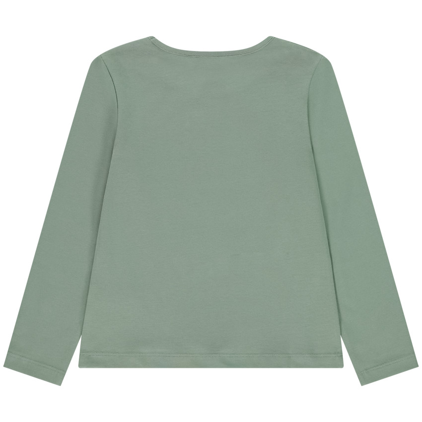 T-shirt μακρυμάνικο με φαντεζί σχέδιο για κορίτσι 