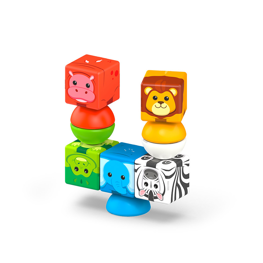 MAGICUBE ΜΑΓΝΗΤΙΚΟΙ ΚΥΒΟΙ SAFARI - 10τμχ 