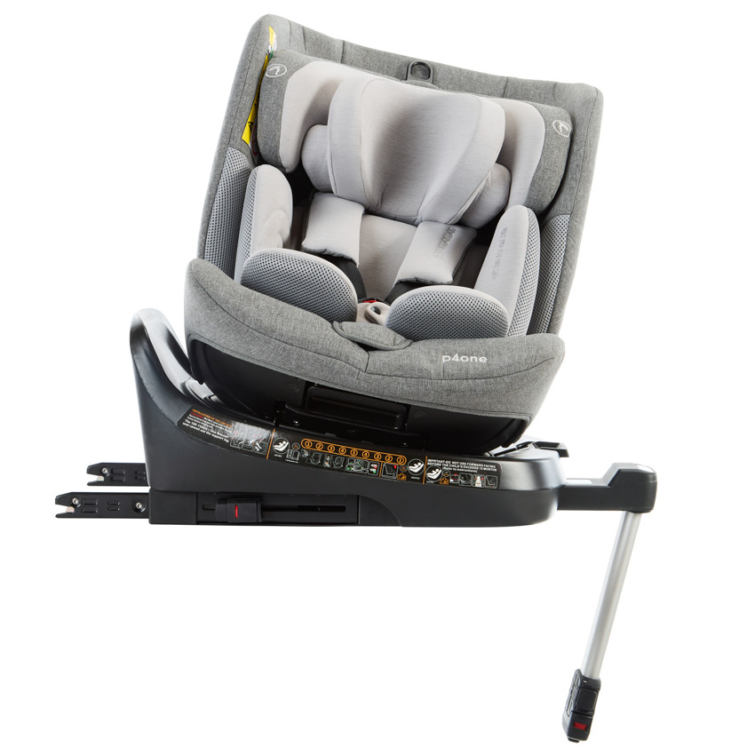 Κάθισμα αυτοκινήτου περιστρεφόμενο i-Size 40-150 cm P4One Xelium γκρι 