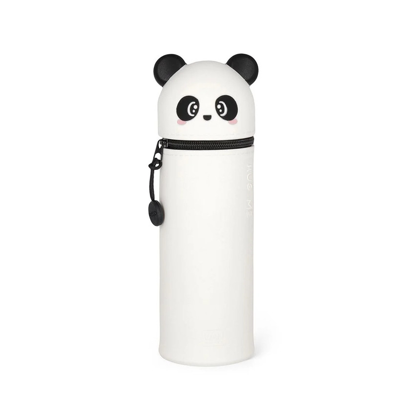 Κασετίνα 2 σε 1 από σιλικόνη Kawaii Panda 