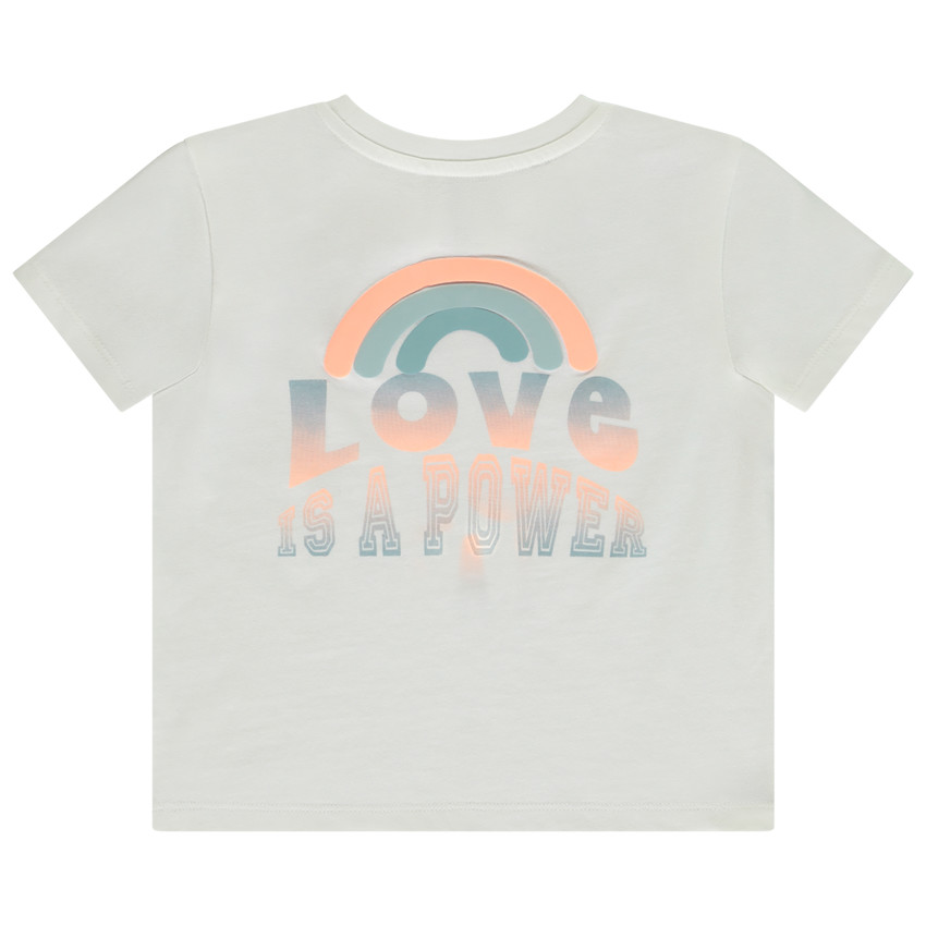 Κοντομάνικο μπλουζάκι με prints effet ντεγκραντέ για bebe αγόρι 