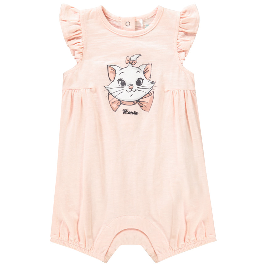 Combi κοντό με οργανικό βαμβάκι σχέδιο Marie Disney για bebe κορίτσι 