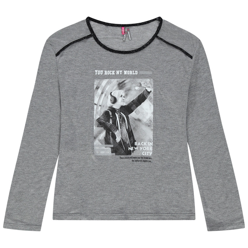 T-shirt manches longues printé 