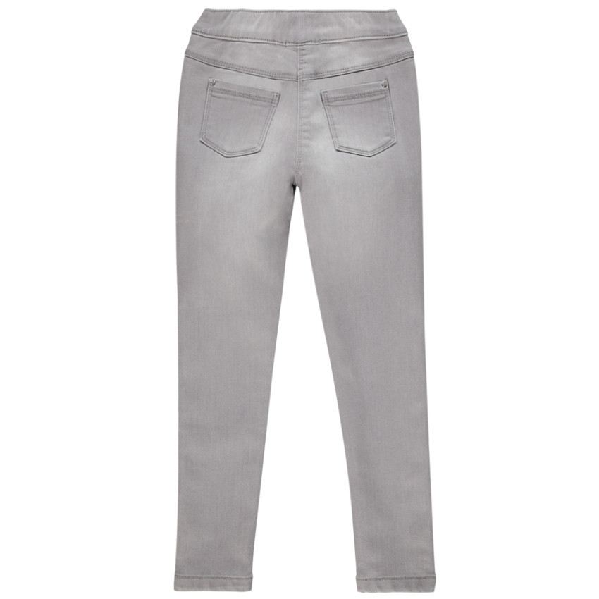 Jegging στυλ ξεβαμμένο με καρδιές και παγιέτες για κόριτσι 