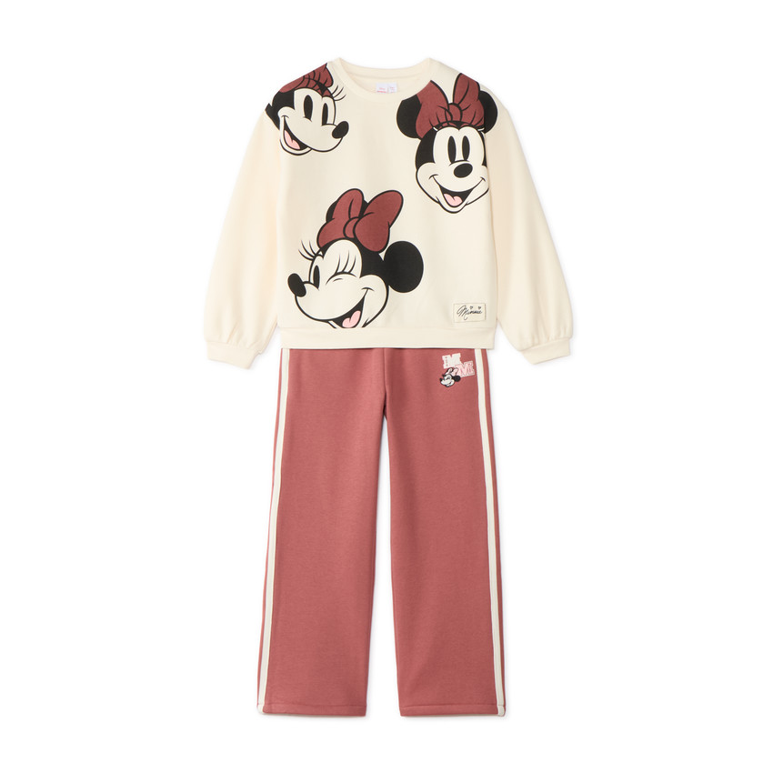Σετ φόρμας κοριτσιών με τύπωμα Minnie Disney 