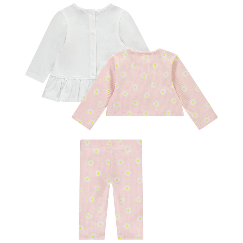 Σετ 3 τμχ. με τουνίκ Minnie Disney για κορίτσι μωρού 