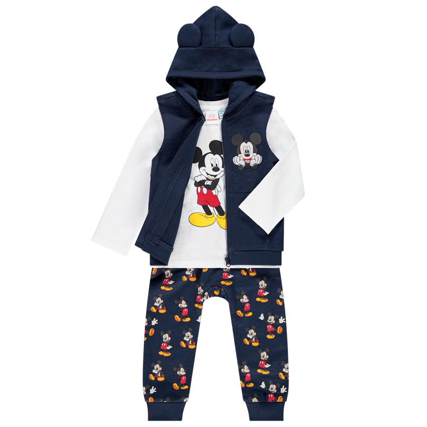 Jogging 3 κομμάτια σχέδιο Mickey Disney για bebe αγόρι 
