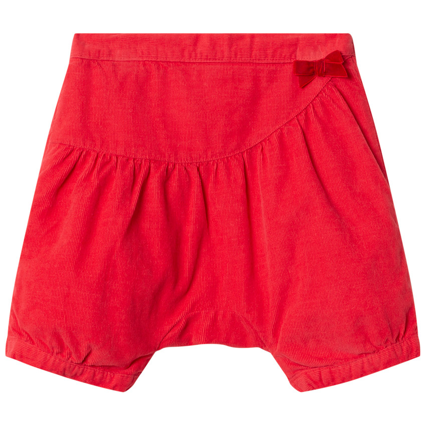 Short en velours forme boule avec noeud  Additional Short en velours forme boule avec noeud