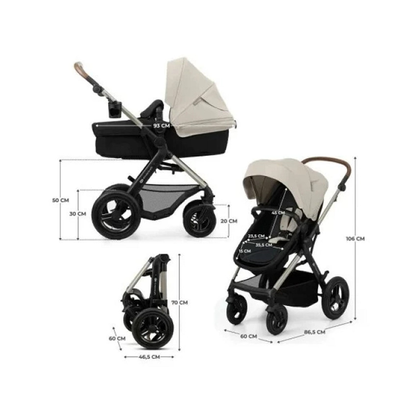 Πολυκαρότσι 3 σε 1 Moov 2 Grey Kinderkraft  
