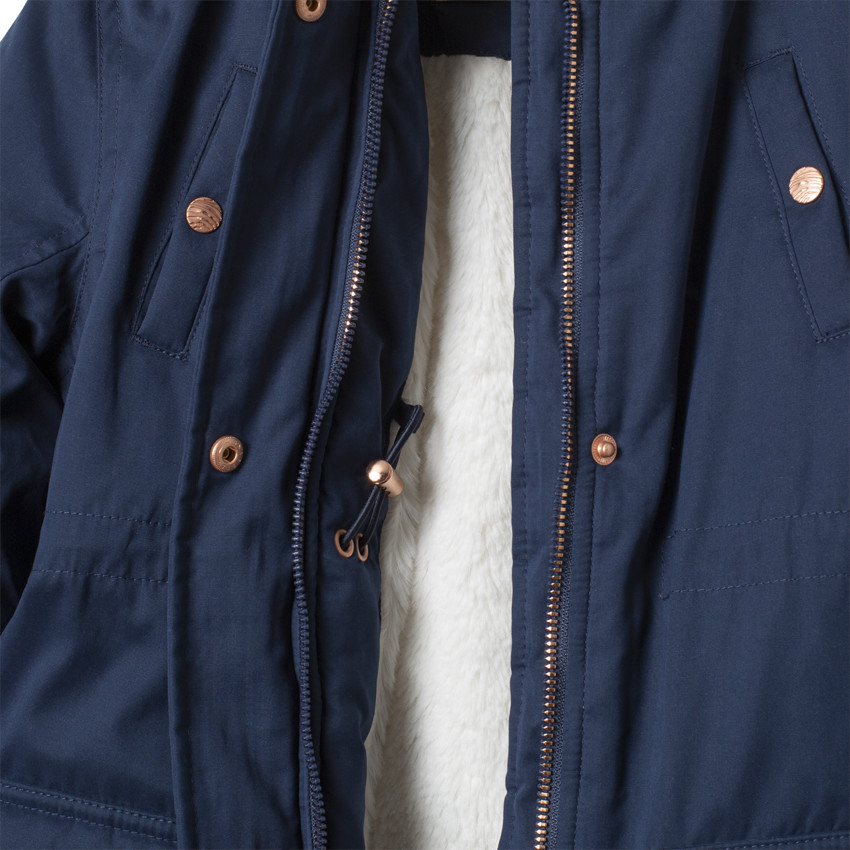 Parka twill με επένδυση sherpa Main Parka twill με επένδυση sherpa