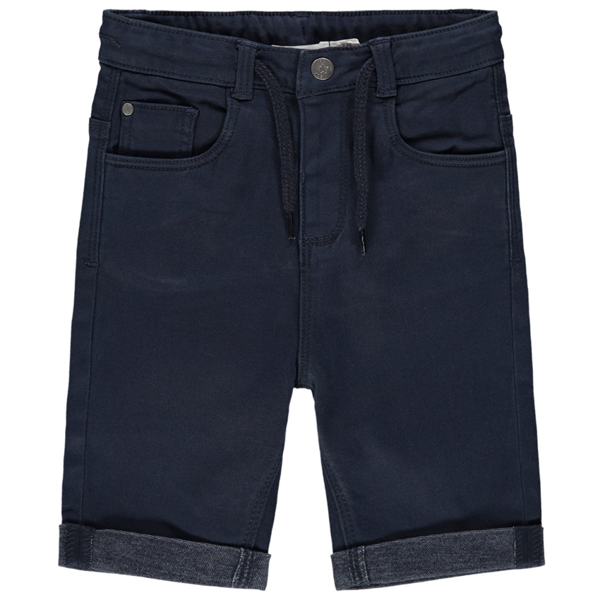 Βερμούδα από υφασμάτινο με κορδόνια περίσφιξης 