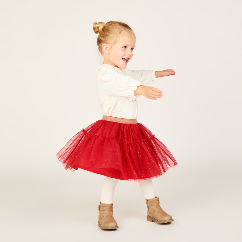 T-shirt μακρυμάνικο με εκτύπωση για κοριτσάκι. 