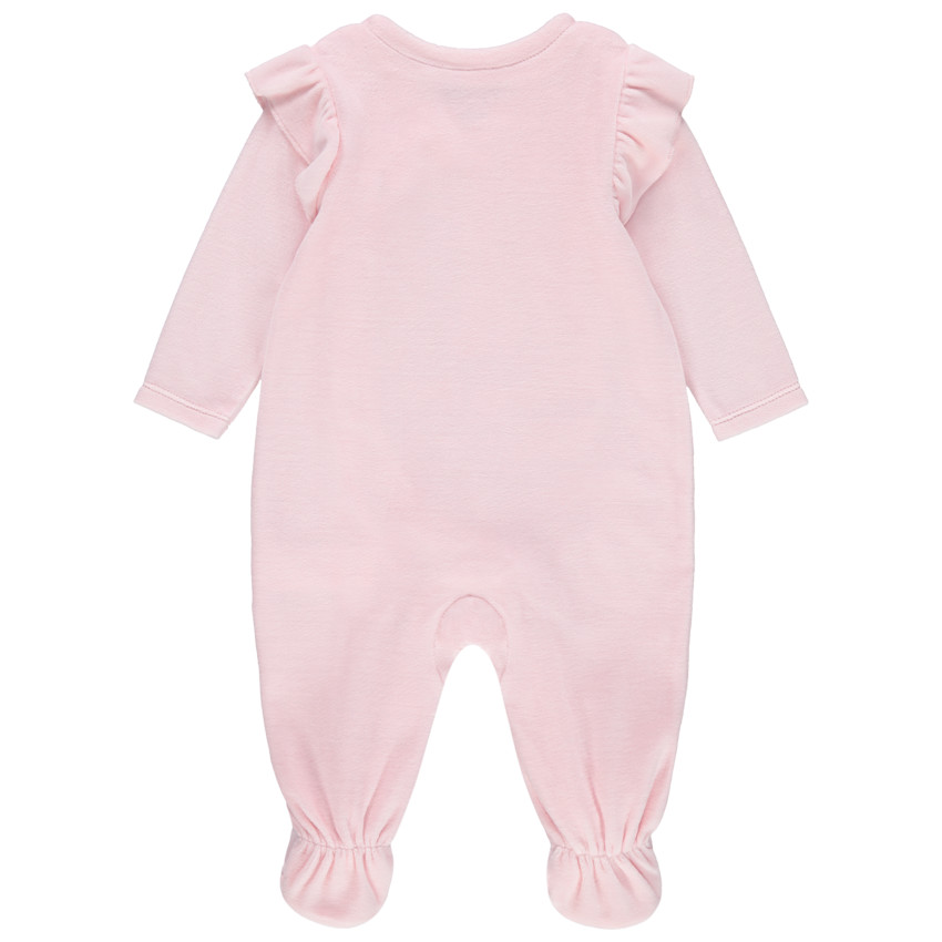 Φορμάκι βελουτέ  με κεντημένο κουνελάκι  