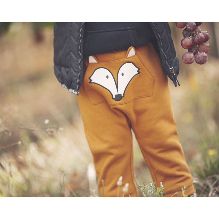 Παντελόνι jogging με σχέδιο αλεπουδίτσα 