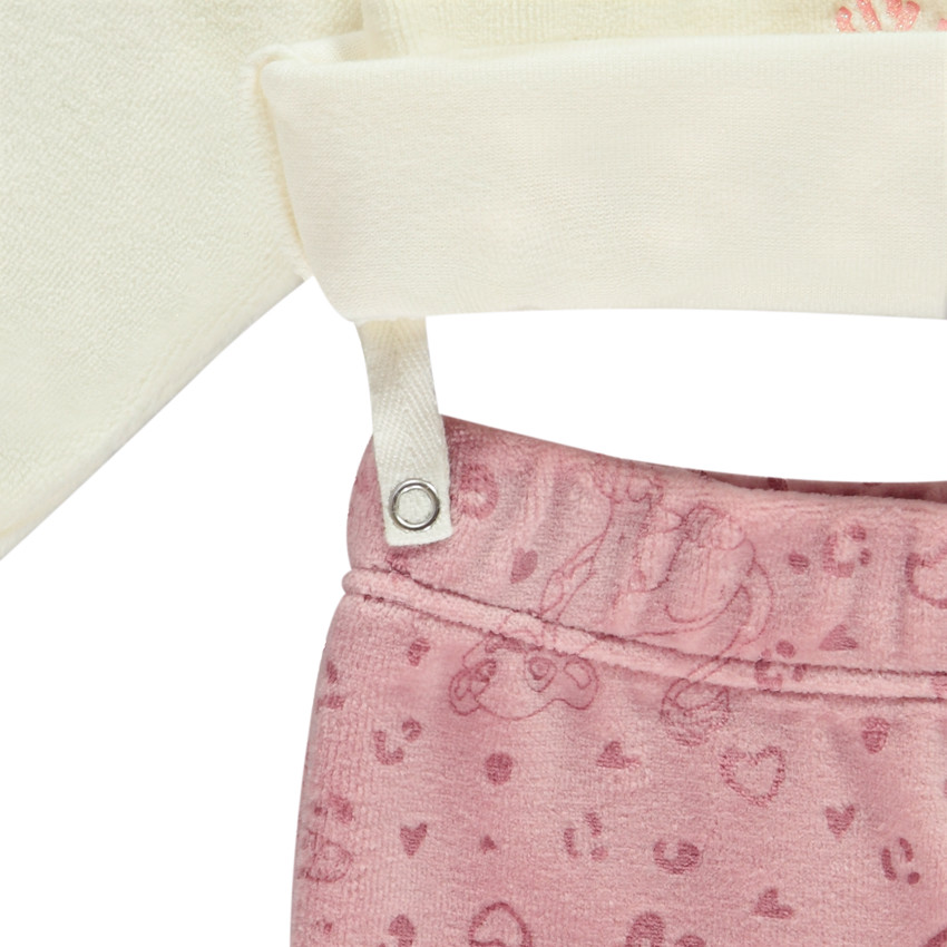 Πιτζάμα 2 τμχ. βελουτέ Le Roi Lion Disney για κορίτσι 