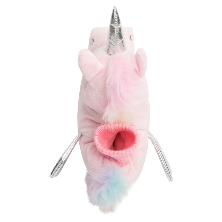 Γαλάζια παντόφλα με σχέδιο μονόκερου για κορίτσι 