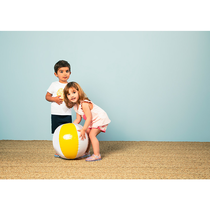 Ensemble de plage débardeur avec papillon en relief + short pour bébé fille  Additional Ensemble de plage débardeur avec papillon en relief + short pour bébé fille