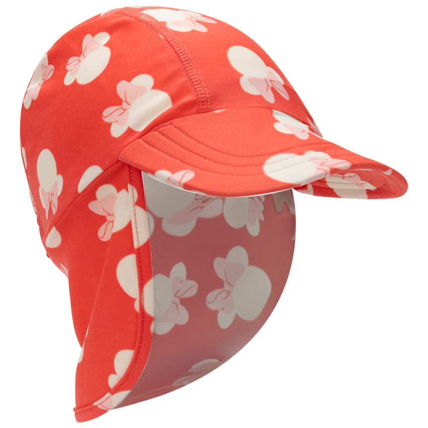 Casquette saharienne anti-UV imprimé Minnie Disney pour bébé fille 