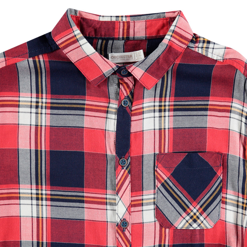 Μακρυμάνικο καρό πουκάμισο  Additional Μακρυμάνικο καρό πουκάμισο