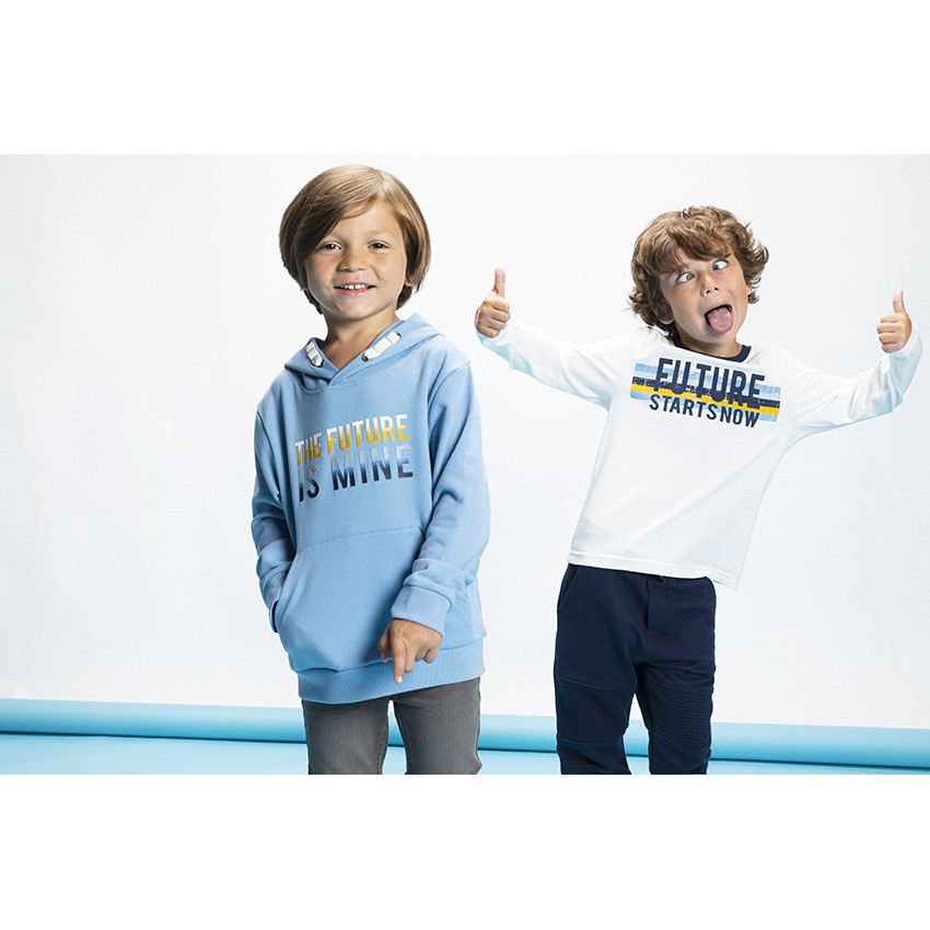 T-shirt manches longues en jersey print fantaisie  