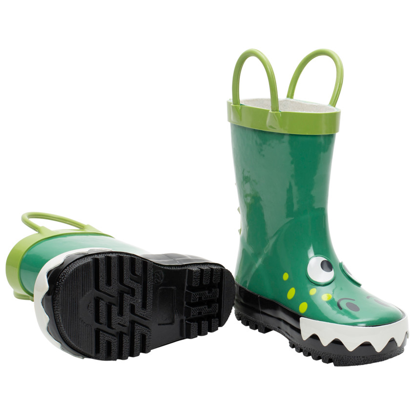 Bottes de pluie motif crocodile à anses du 20 au 23 