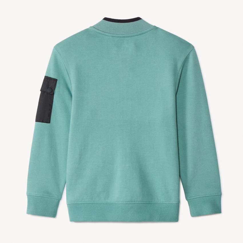 Gilet en molleton fantaisie à poches pour garçon 