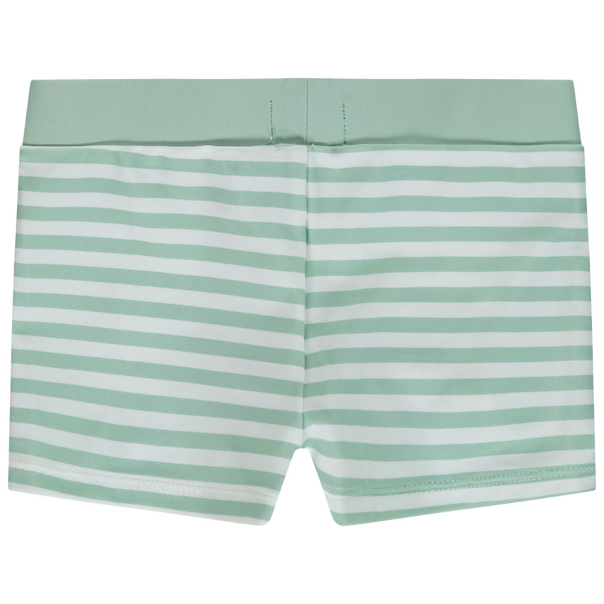 Μπόξερ de bain με ρίγες και print καμηλοπάρδαλη για bebe αγόρι 