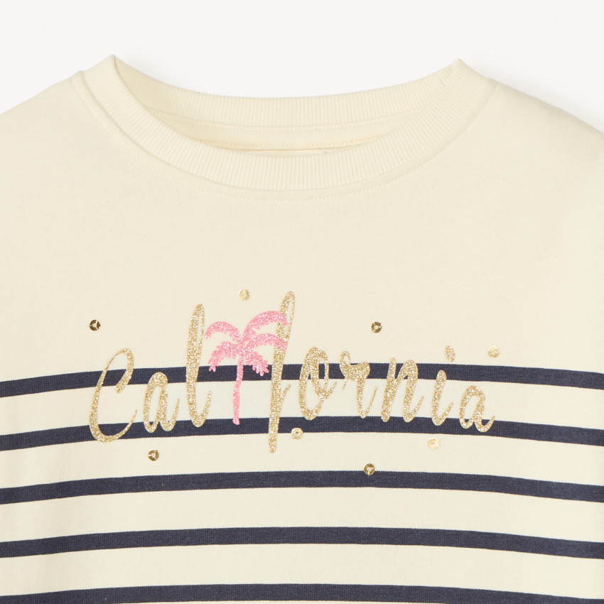 Σαελ Τσόρτ μωβ με ρίγες για κορίτσι 