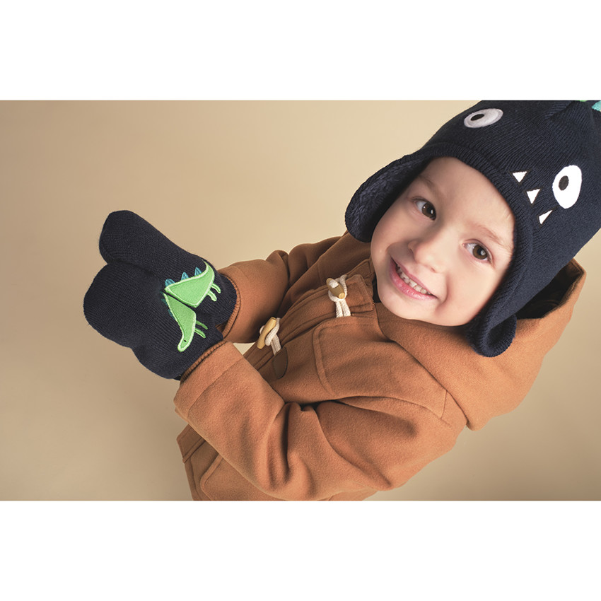 Manteau style duffle coat à capuche et poches 