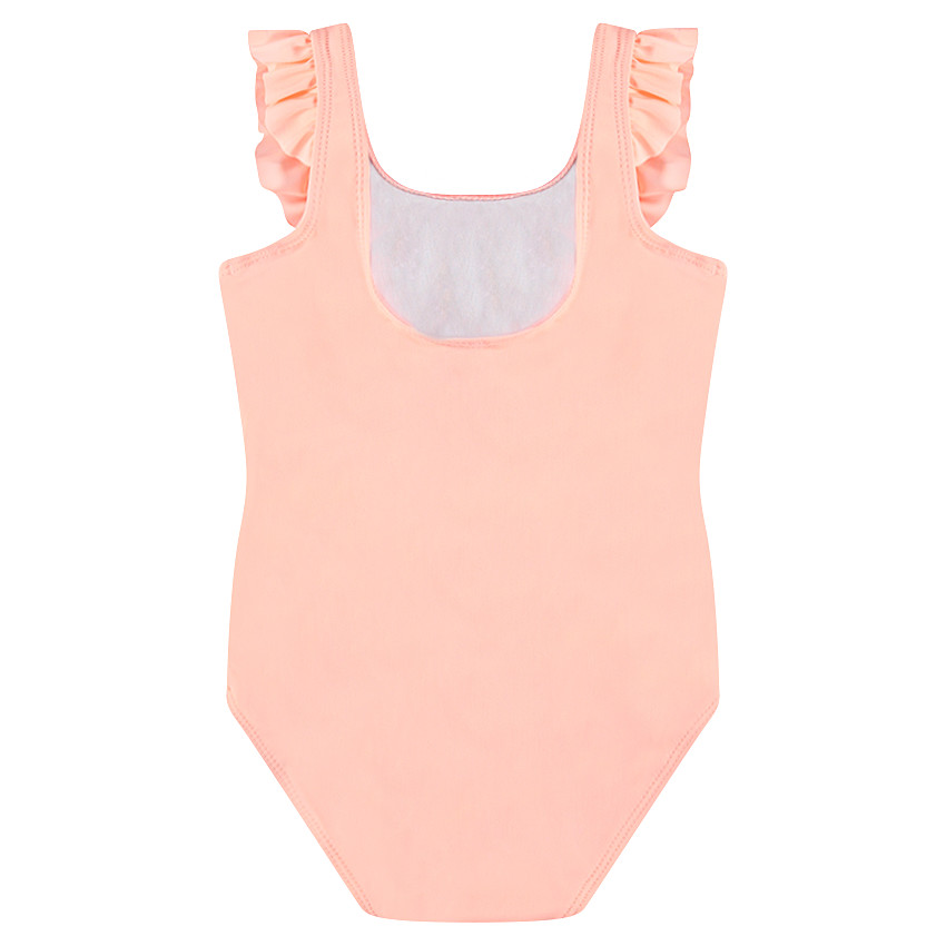 Ολόσωμο μαγιό με κύκνους και βολάν 