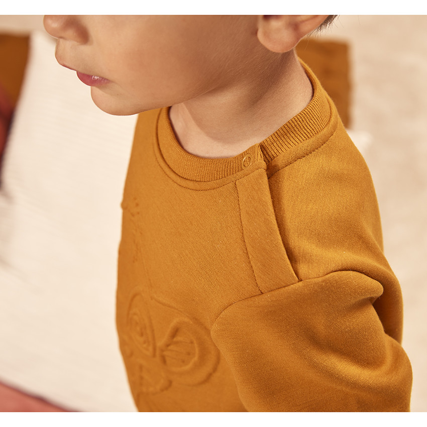 "Φούτερ με ανάγλυφο σχέδιο Simba Disney για μωρό αγόρι" 