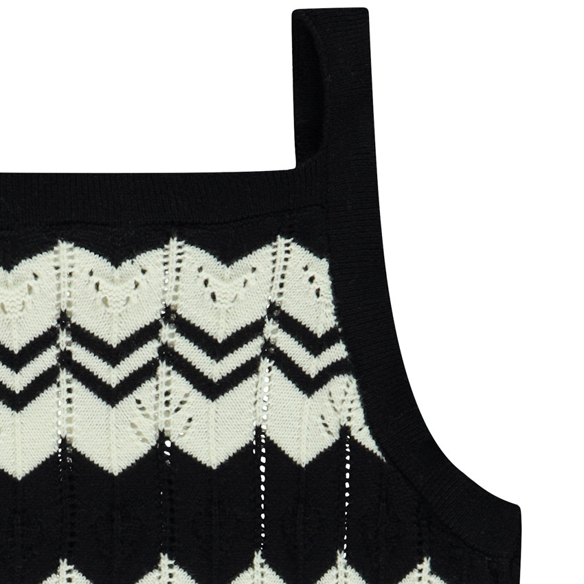 Σετ Δετό + σορτς σε crochet φαντασίας για κορίτσι 