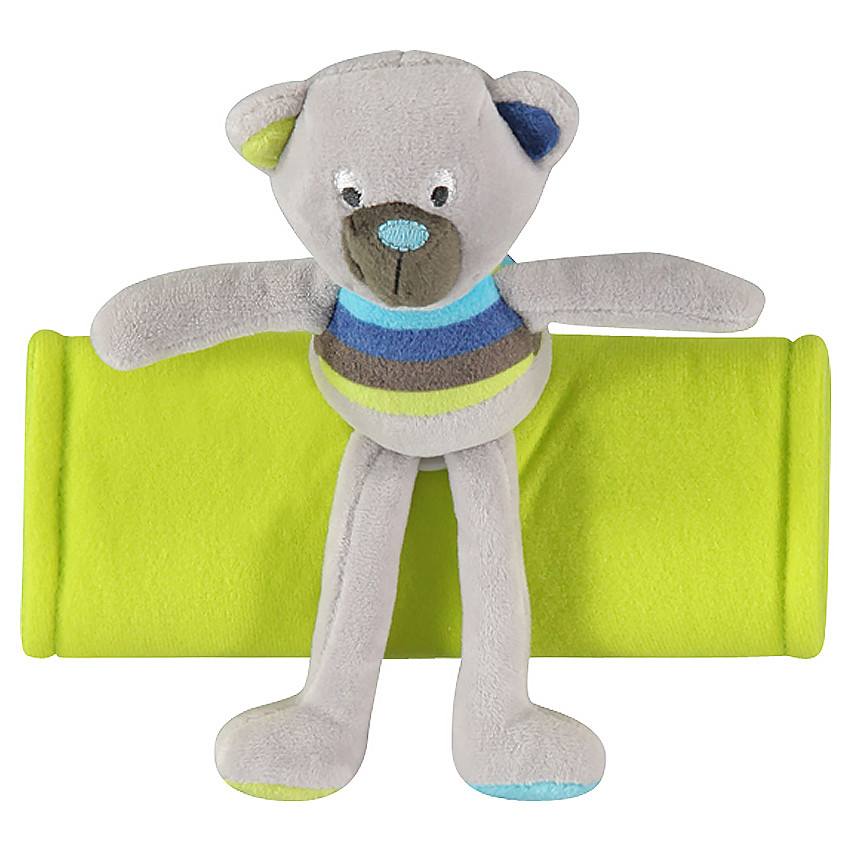 Doudou accessoire ouatiné à scratch 