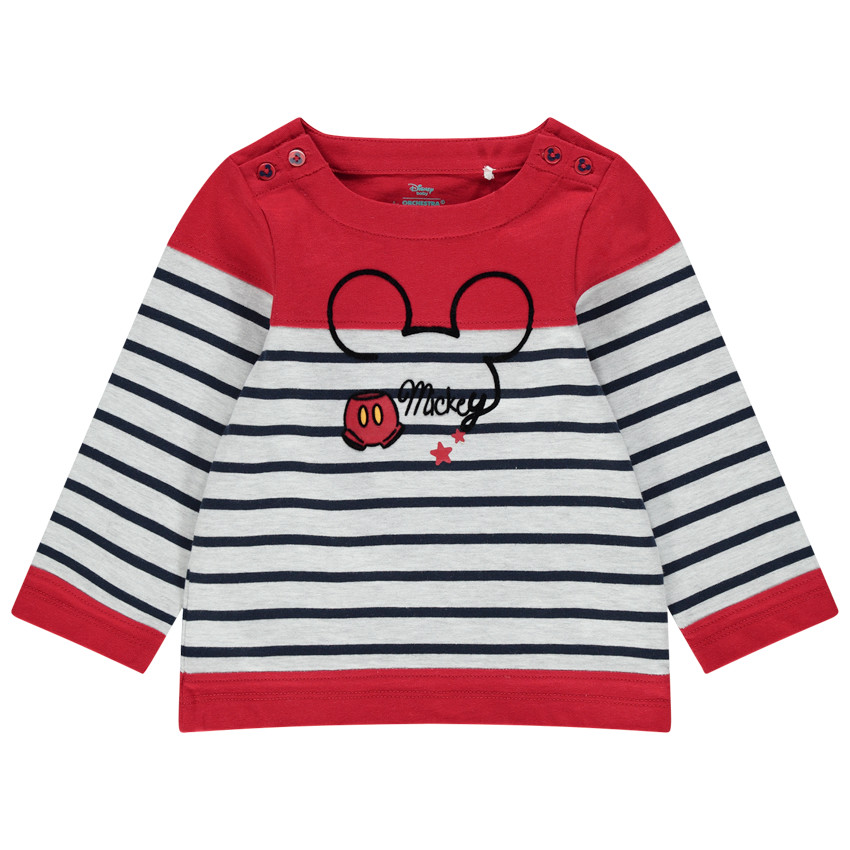 Μαρινιέρα με μοτίβο Mickey και κουμπιά στη λαιμόκοψη  Additional Μαρινιέρα με μοτίβο Mickey και κουμπιά στη λαιμόκοψη