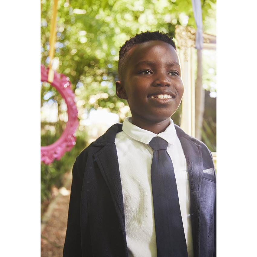 Πουκάμισο γιορτής με γραβάτα για αγόρι 