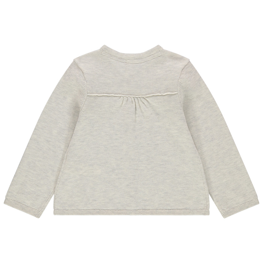 Gilet en tricot chiné  