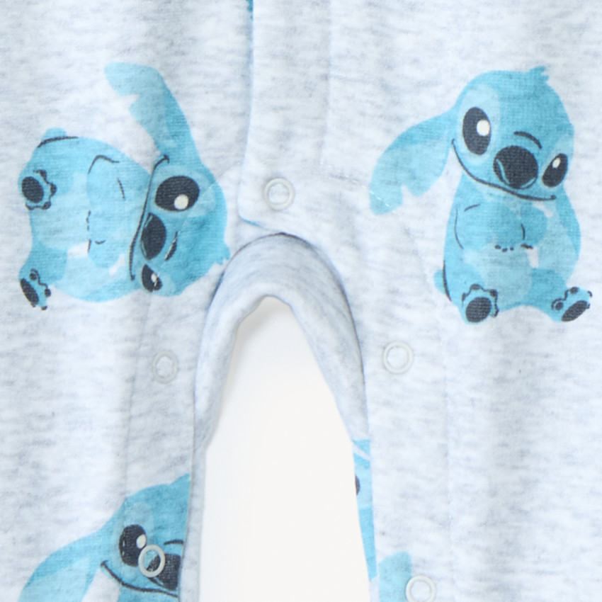 Dors-bien imprimé Stitch Disney pour bébé garçon avec ouvertures différentes selon l'âge 