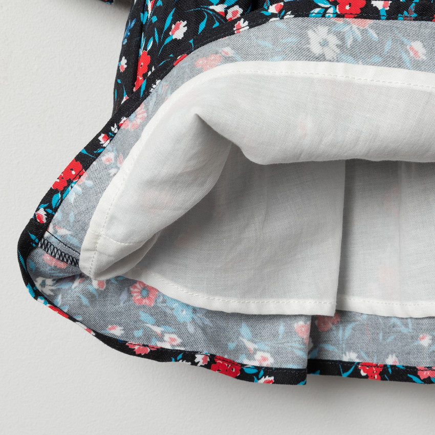 Robe manches longues à imprimé floral all-over  Additional Robe manches longues à imprimé floral all-over