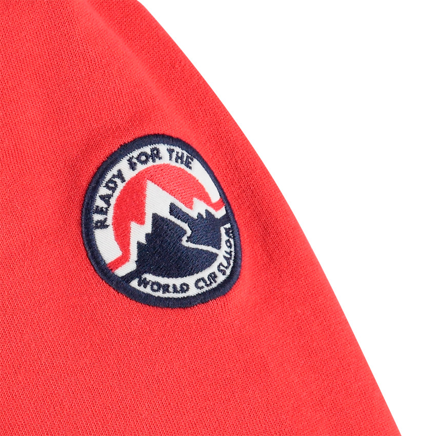 Ζακέτα από φανέλα με κουκούλα, επένδυση sherpa και κεντημένη φράση  Additional Ζακέτα από φανέλα με κουκούλα, επένδυση sherpa και κεντημένη φράση