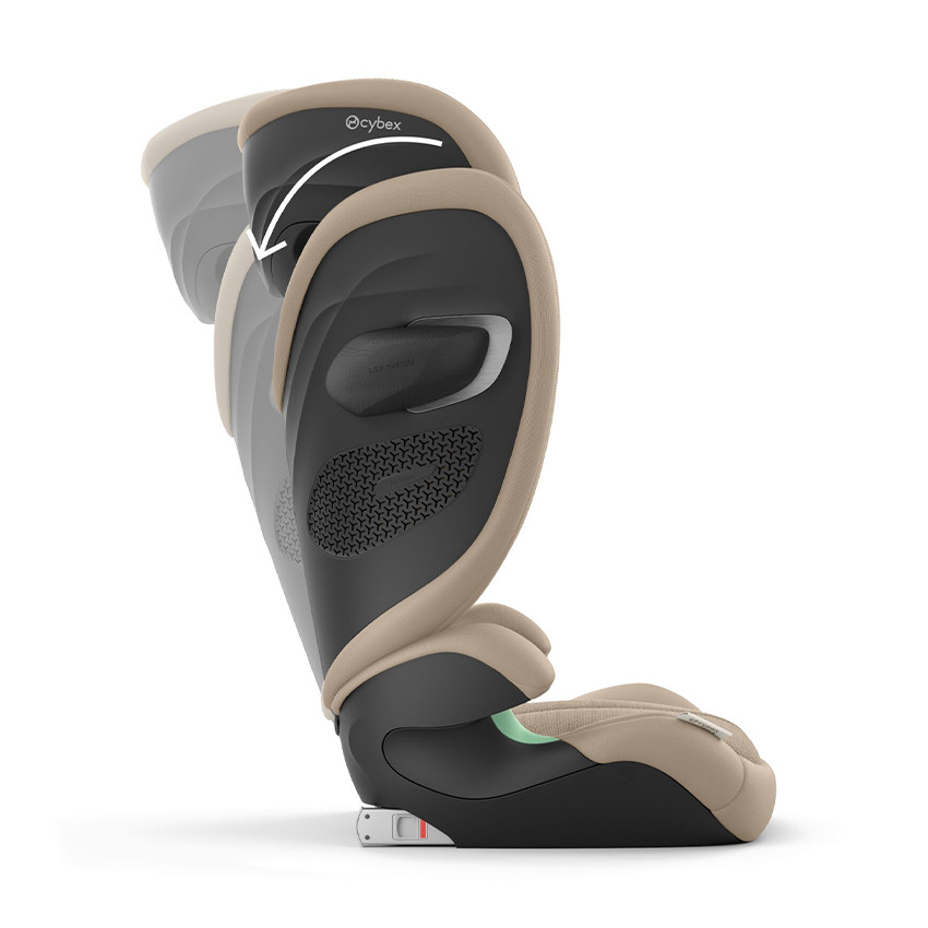 Πτυσσόμενο κάθισμα αυτοκινήτου Solution G2 i-Fix tissu Plus αμυγδαλί 