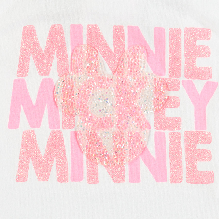 Σετ με αμάνικο μπλουζάκι σχέδιο Minnie Disney και σόρτς 