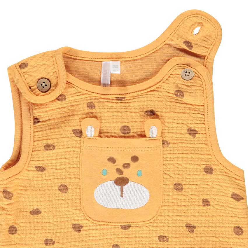 Σορτσάκι με τύπωμα λεοπάρ για μωρό αγόρι 