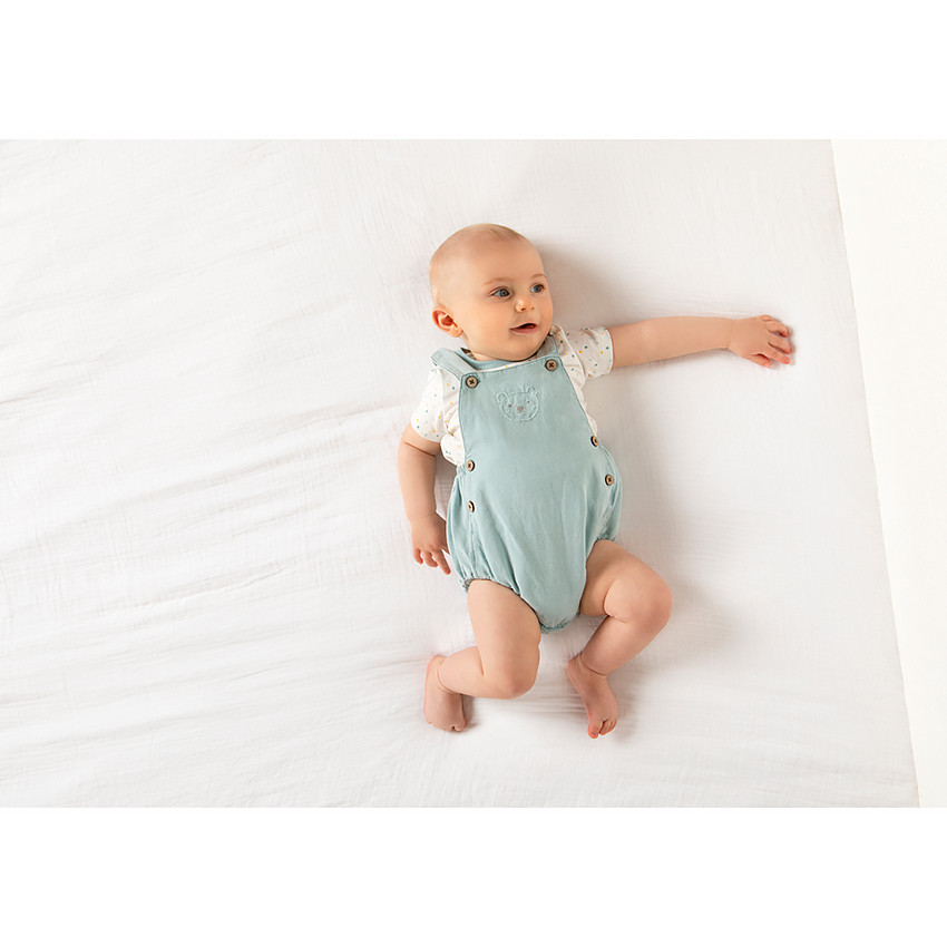 Σετ 2 κομμάτια Σαλοπέτα και  t-shirt για bebe αγόρι 